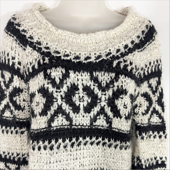 Free People | Silver Reed Fair Isle Wool Blend Sweater - Picture 4 of 12